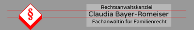 Logo Rechtsanwältin Claudia Bayer-Romeiser